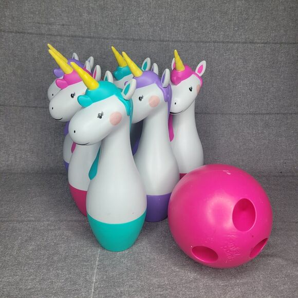 Antsy Pants Unicorn Lawn Bowling Set Pre-owned - Picture 1 of 3